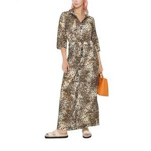 NEW MAX&MOI rocher robe longue dress in felin